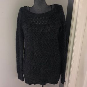 Charcoal gray sweater